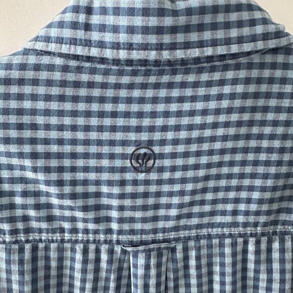 Fat Face Blue Check XXL Men's Button Down Shirt   100% Cotton - Picture 8 of 15